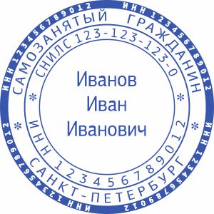 Макет печати Самозанятого-9